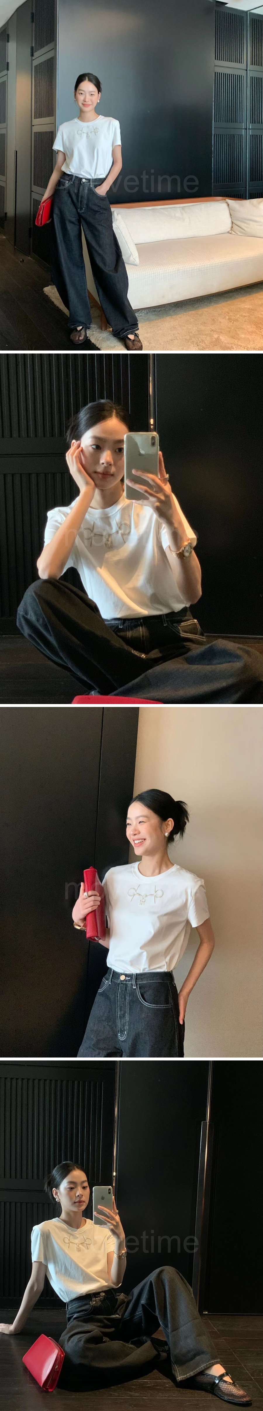 에르메스 여성 반팔 티셔츠 26SS 상세이미지 2