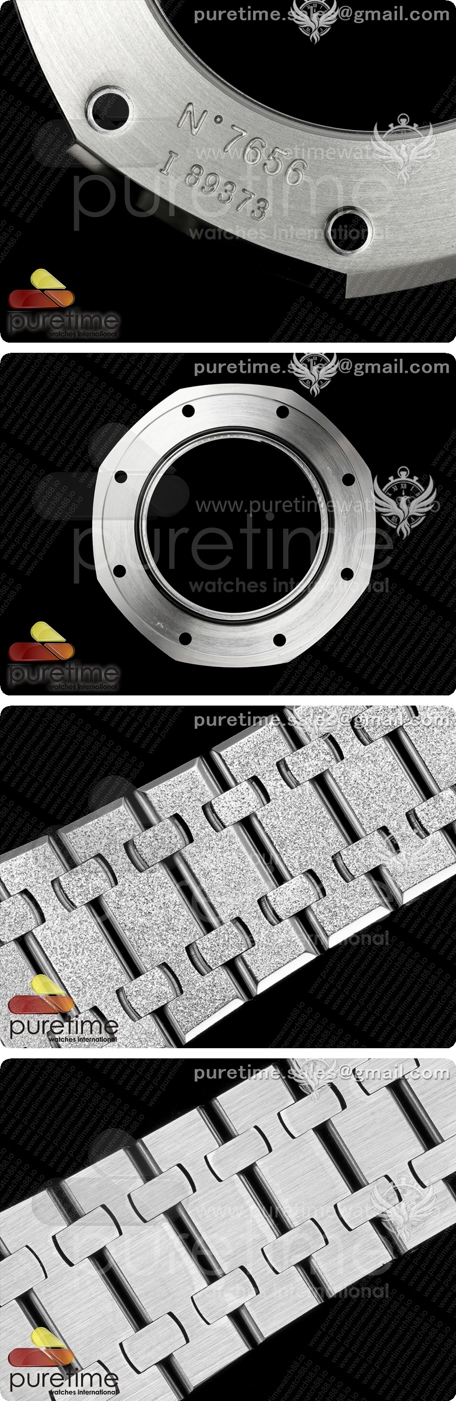 오데마피게 로얄 오크 41mm 오픈워크 프로스티드 SS OCTA 1:1 베스트 에디션 브레이슬릿 SA3132 V3 상세이미지 8