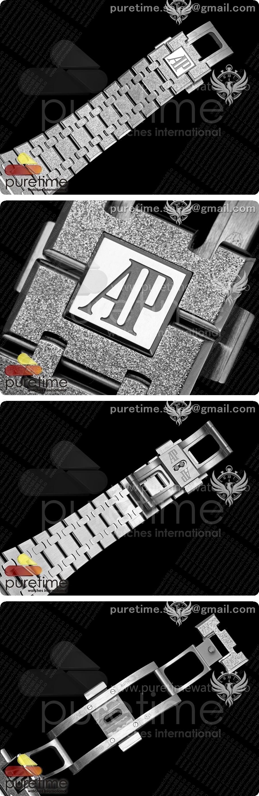 오데마피게 로얄 오크 41mm 오픈워크 프로스티드 SS OCTA 1:1 베스트 에디션 브레이슬릿 SA3132 V3 상세이미지 9