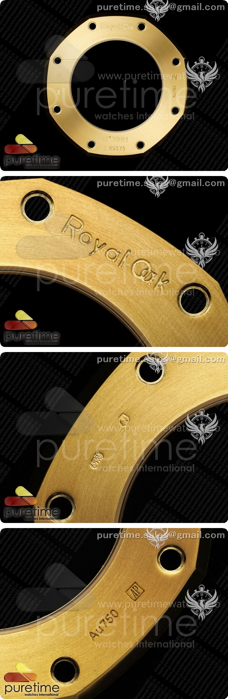 오데마피게 로얄 오크 41mm 오픈워크 프로스티드 옐로우 골드 레인보우 베젤 OCTA 1:1 베스트 에디션 브레이슬릿 SA3132 V3 상세이미지 7