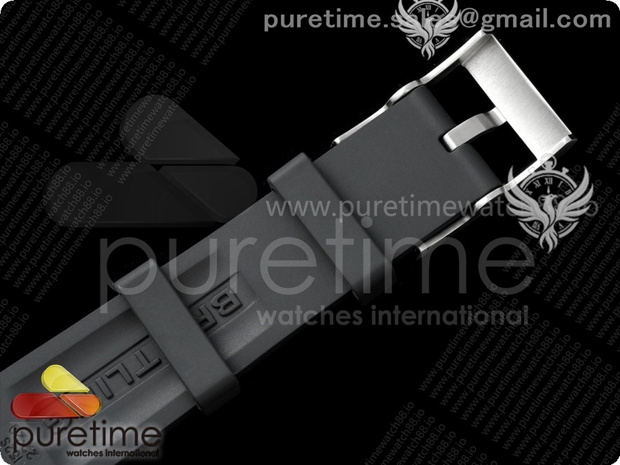 브라이틀링 콜트 오토매틱 44mm SS TF 1:1 베스트 에디션 블랙 다이얼 블랙 러버 스트랩 A2824 V2 상세이미지 9