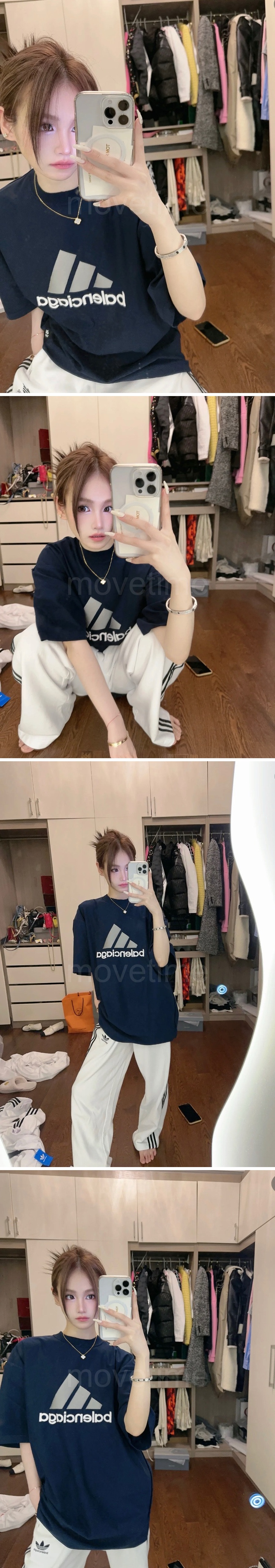 발렌시아가 아디다스 콜라보 반팔 티셔츠 26SS 상세이미지 13