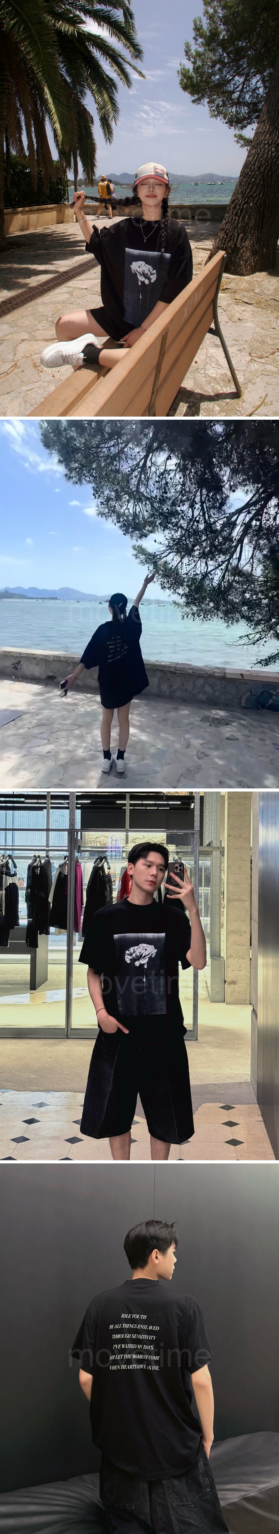 발렌시아가 그래픽 반팔 티셔츠 26SS 상세이미지 2