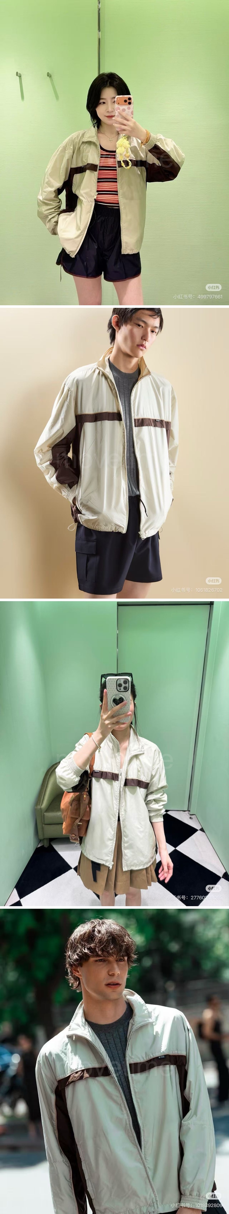 프라다 나일론 바람막이 자켓 26SS 상세이미지 2