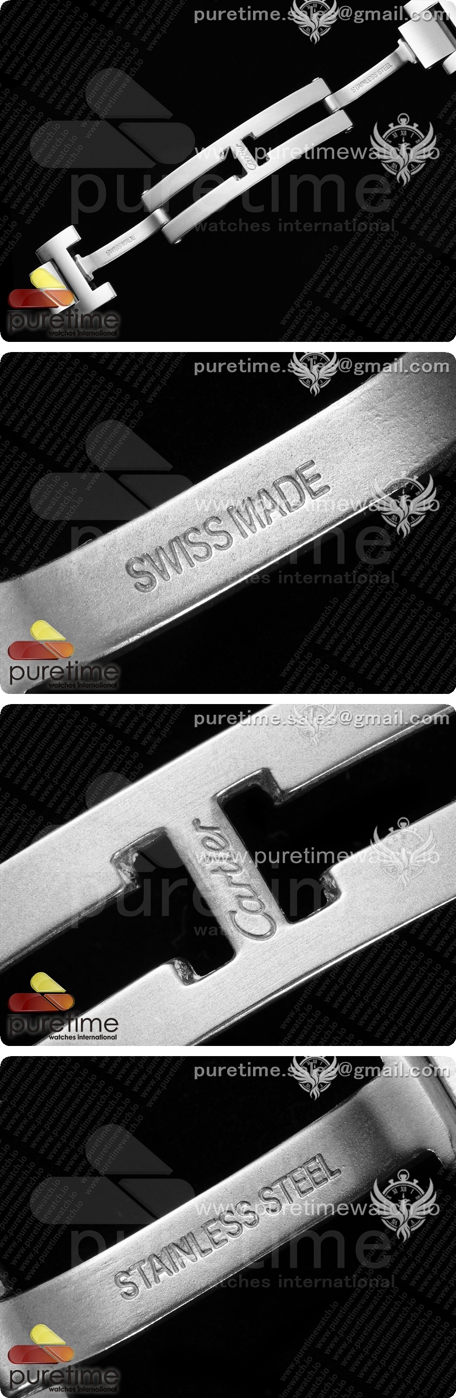까르띠에 발롱 블루 여성용 28mm 스테인리스 스틸 AF 1:1 베스트 에디션 핑크 다이얼 스테인리스 스틸 브레이슬릿 론다 쿼츠 시계 상세이미지 8