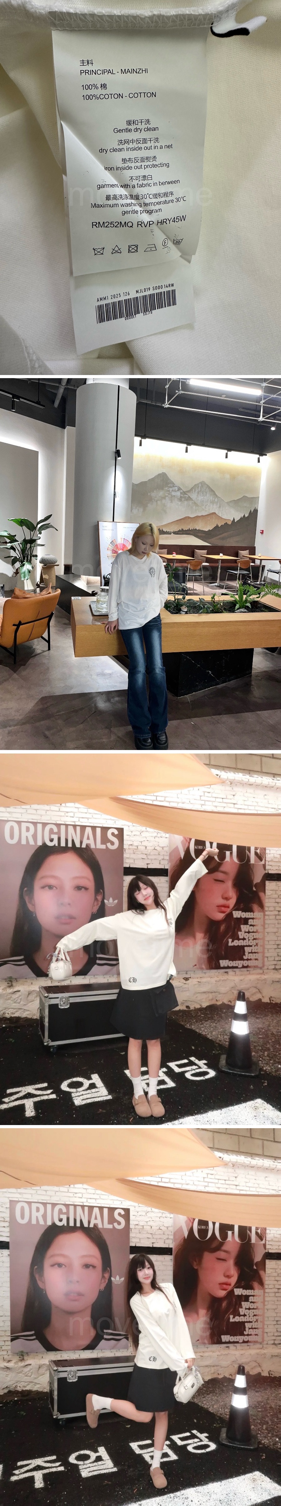 크롬하츠 남성용 긴팔티 320g, 26ss 상세이미지 4