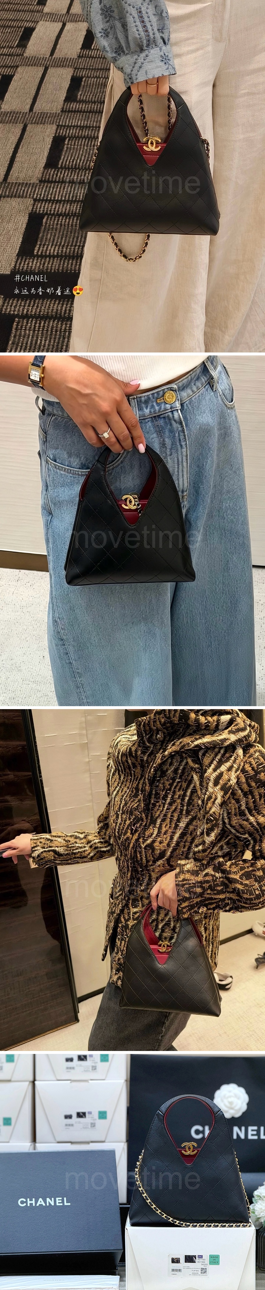 샤넬 여자 레더가죽 23cm 쇼핑백 가방 레플리카 26신상 상세이미지 3