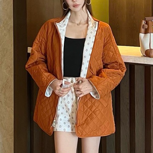 에르메스 가을겨울 퀄티드 양면자켓 여자 26ss