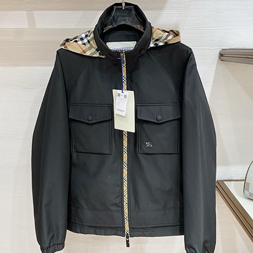 버버리 가을 겨울 후드 바람막이 자켓 26SS