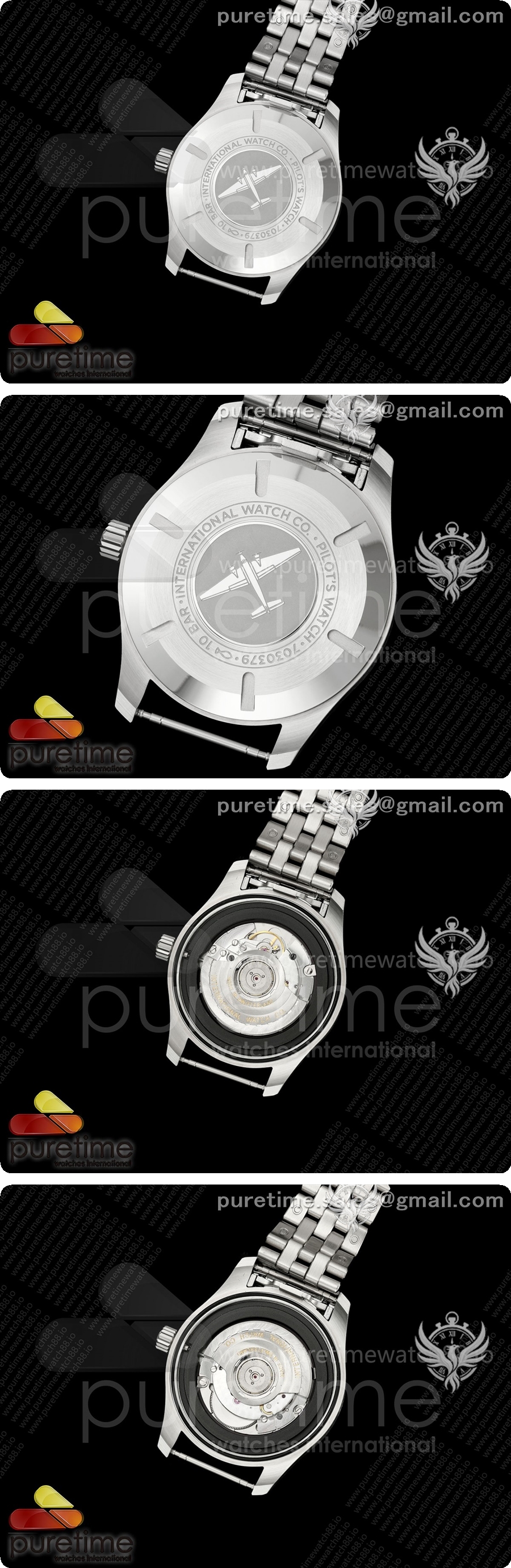 IWC Mark XX MZF 1:1 블루 다이얼 SS 브레이슬릿 A2892 상세이미지 5
