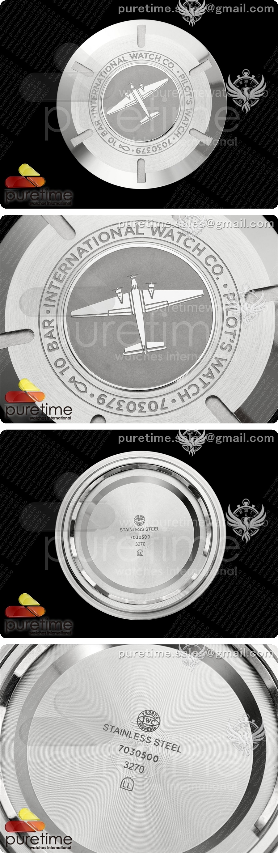 IWC Mark XX MZF 1:1 그린 다이얼 SS 브레이슬릿 A2892 상세이미지 7