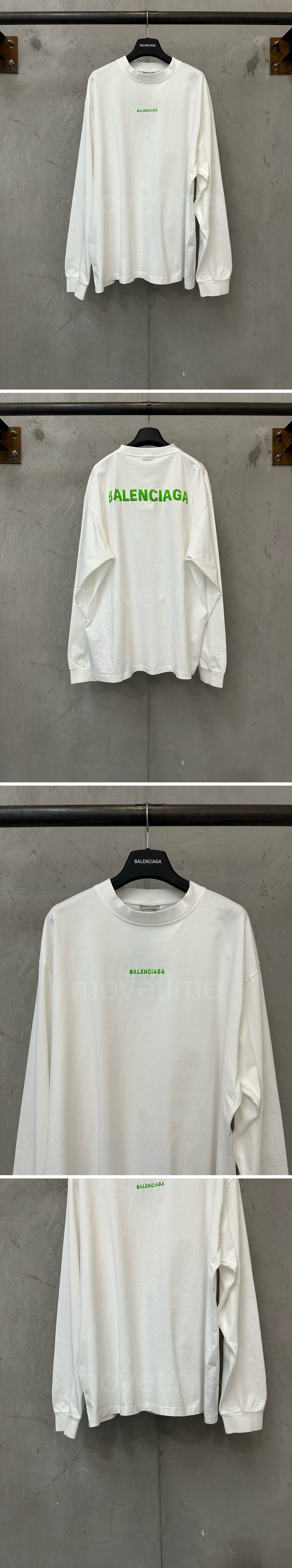발렌시아가 긴팔 티셔츠 26SS 상세이미지 2