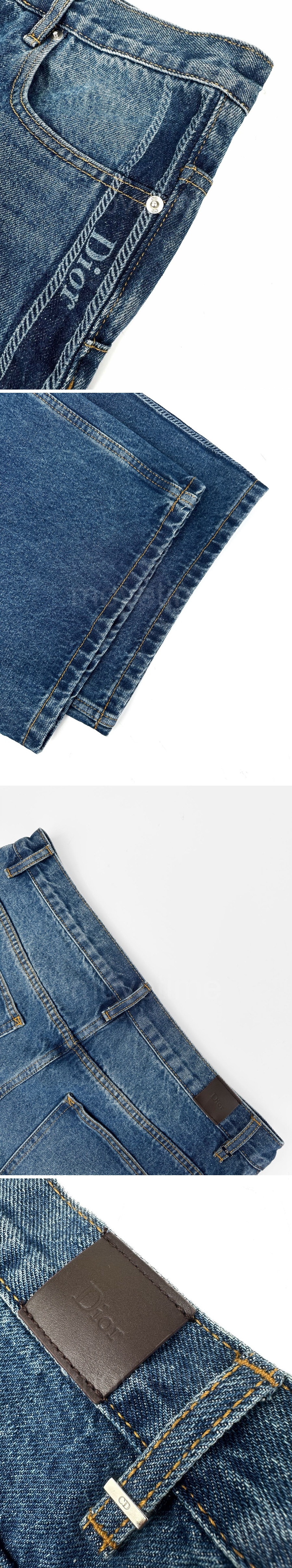 디올 오버핏 데님 팬츠 진 청바지 26SS 상세이미지 4