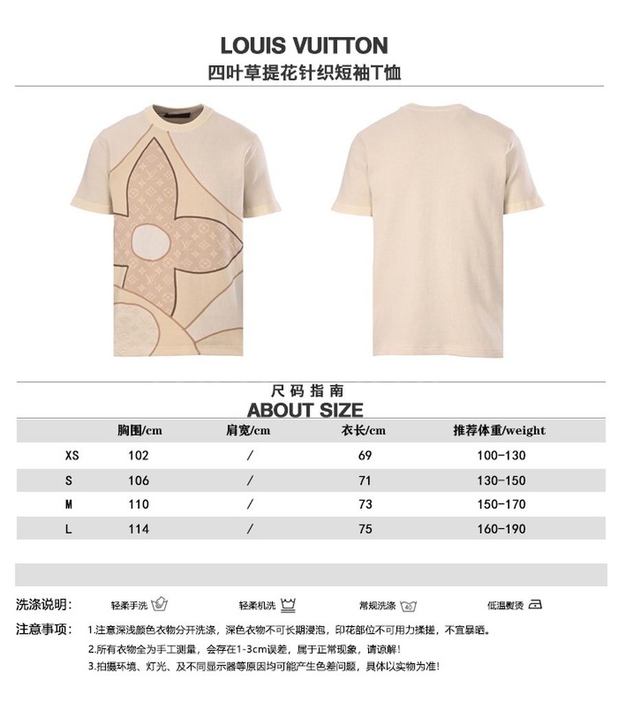 루이비통 패치워크 시그니처 쇼트 슬리브드 크루넥 반팔 티셔츠 1AK6ZM 26SS 상세이미지 5